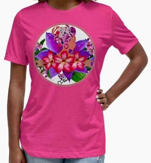 Peace Floral                                            T-Shirt