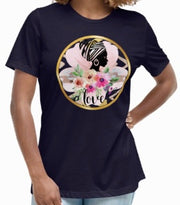 Love Floral                                           T-Shirt