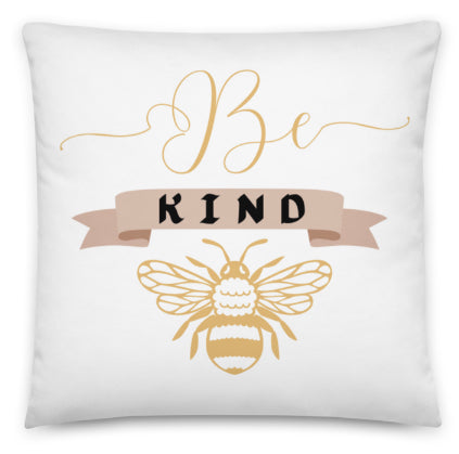 Decor Pillow Case Set                     Be Kind